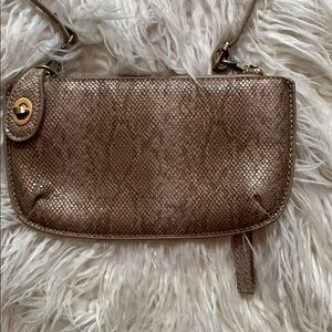 EUC! Gold/bronze crossbody